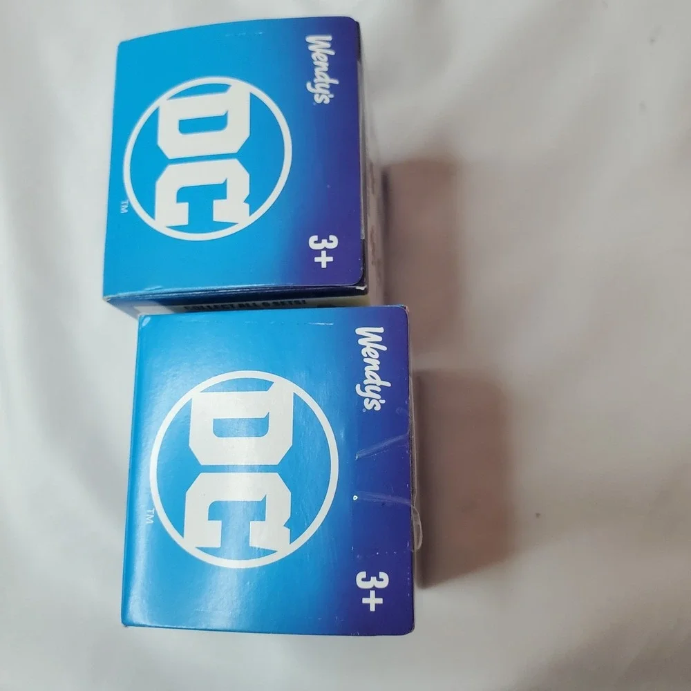Wendy's Kids' Meal Toys 2023 DC Super Heroes Mini Figures/Muscle Men 2 And 4 Lot